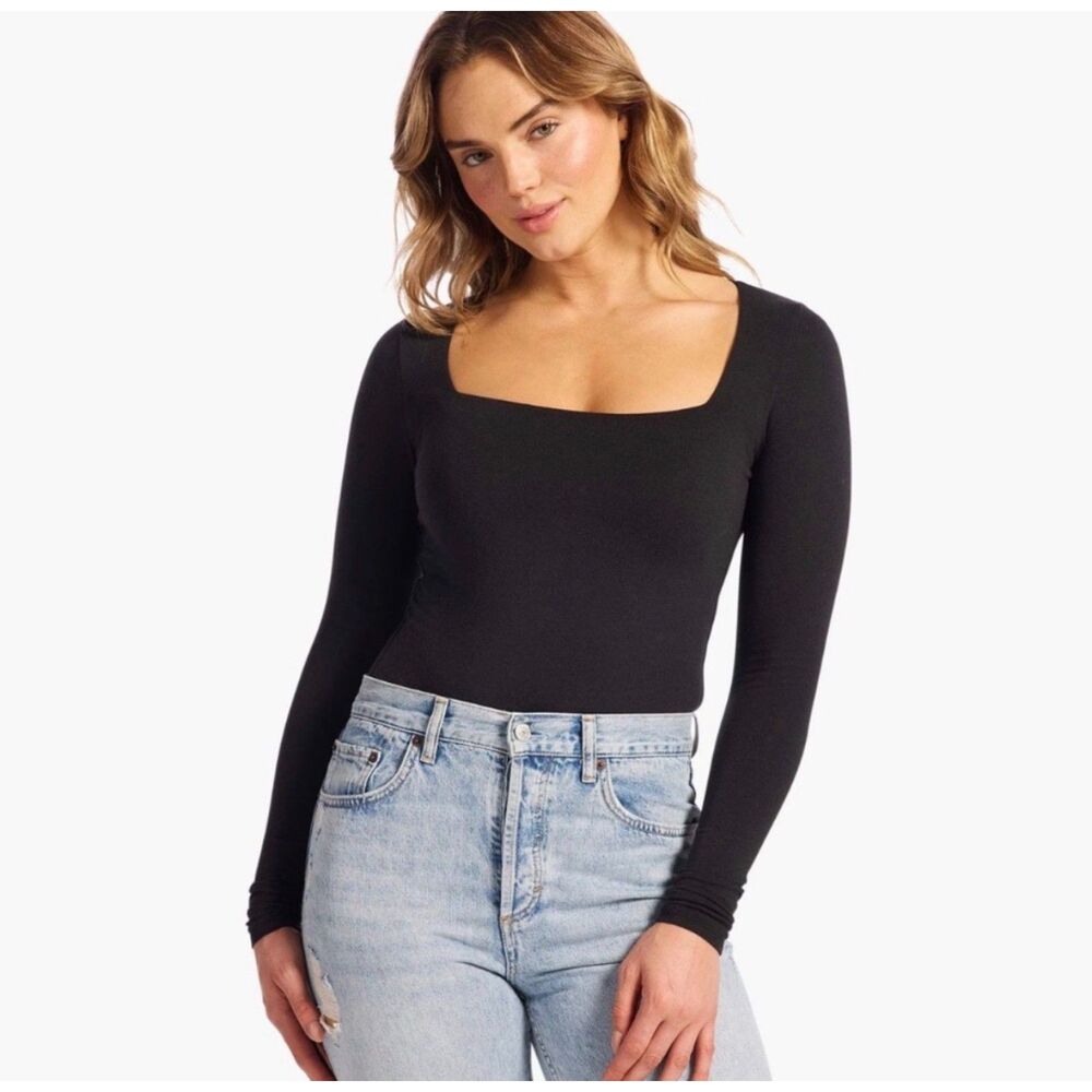 Nuuds Long Sleeve Square Neck Bodysuit Bundle | Size Large - Picture 8 of 8